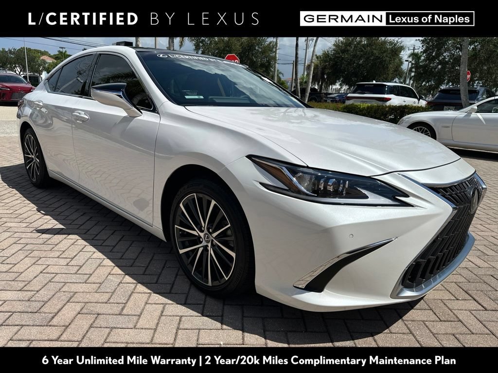 Certified 2023 Lexus ES 350 w/ Premium Package FWD image 1