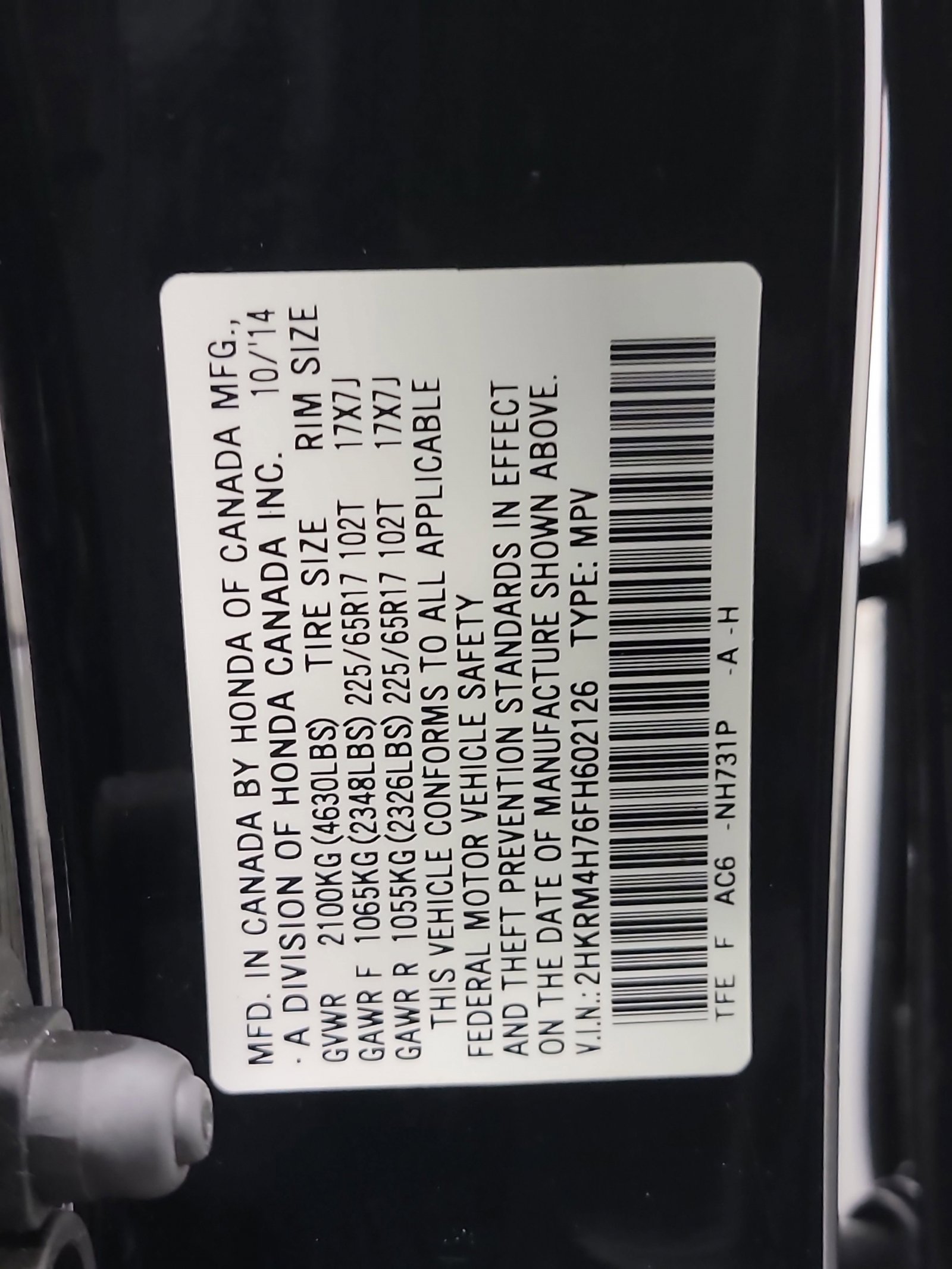 Used 2015 Honda CR-V EX-L image 33