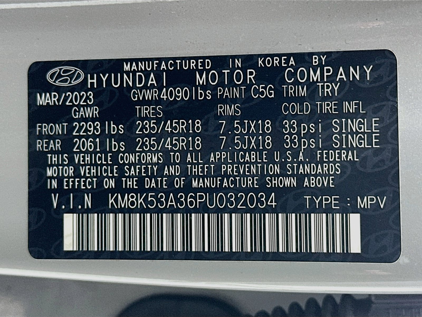 Used 2023 Hyundai Kona Limited FWD image 33