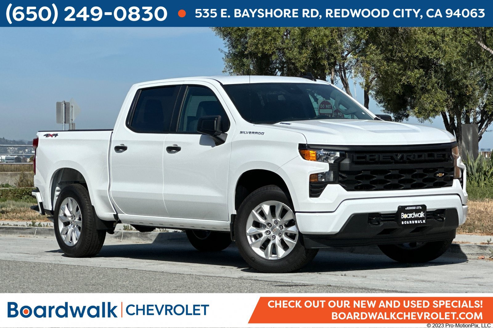 New 2026 Chevrolet Silverado 1500 Custom AWD/4WD image 1