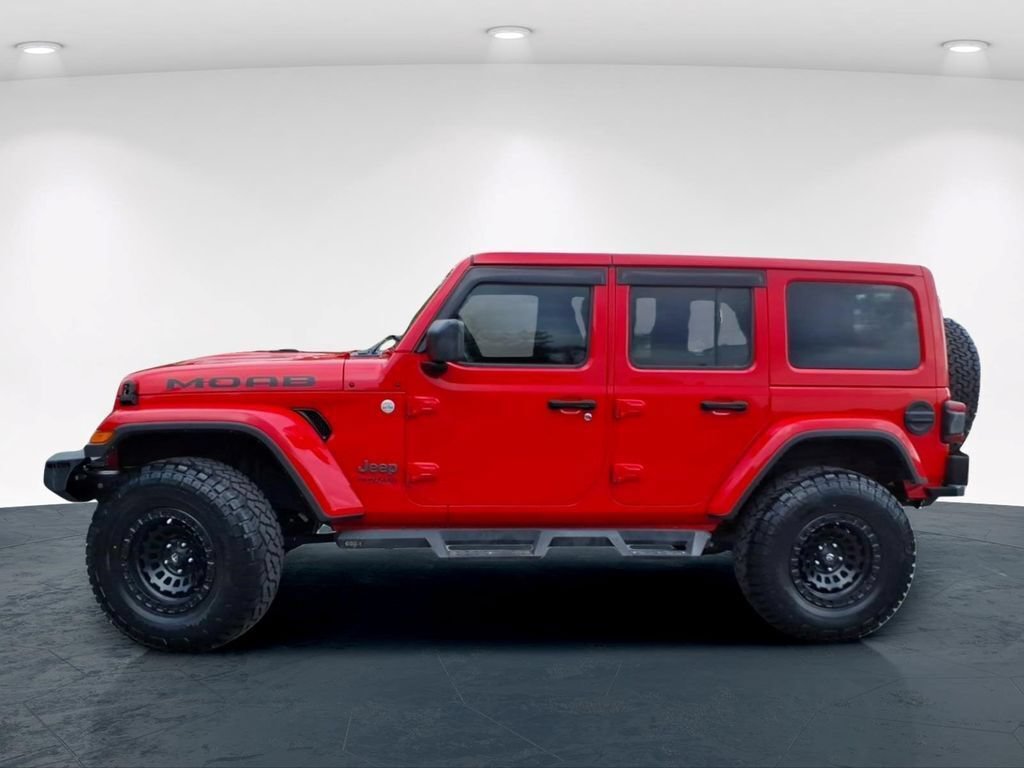 Used 2018 Jeep Wrangler Unlimited Sahara w/ Quick Order Package 24M Moab AWD/4WD image 16