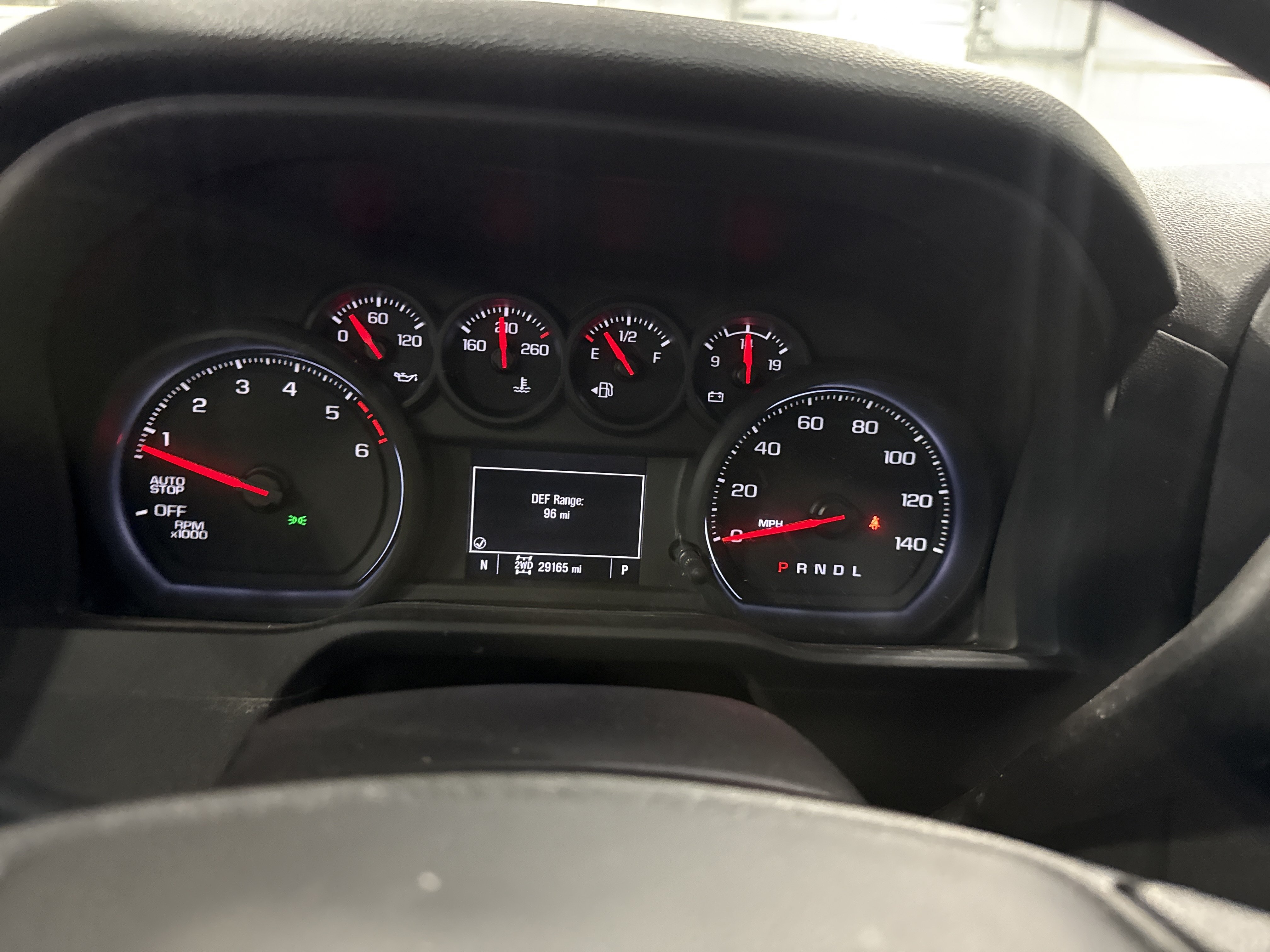 Used 2025 Chevrolet Silverado 1500 Custom Trail Boss w/ LPO, Dark Essentials Package AWD/4WD image 9