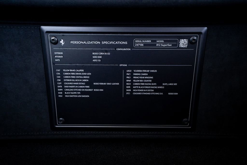 Used 2020 Ferrari 812 Superfast RWD image 65