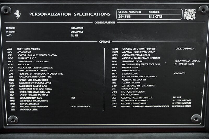 Used 2023 Ferrari 812 GTS RWD image 18