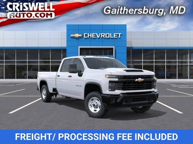 New 2026 Chevrolet Silverado 2500 W/T w/ Snow Plow Prep/Camper Package