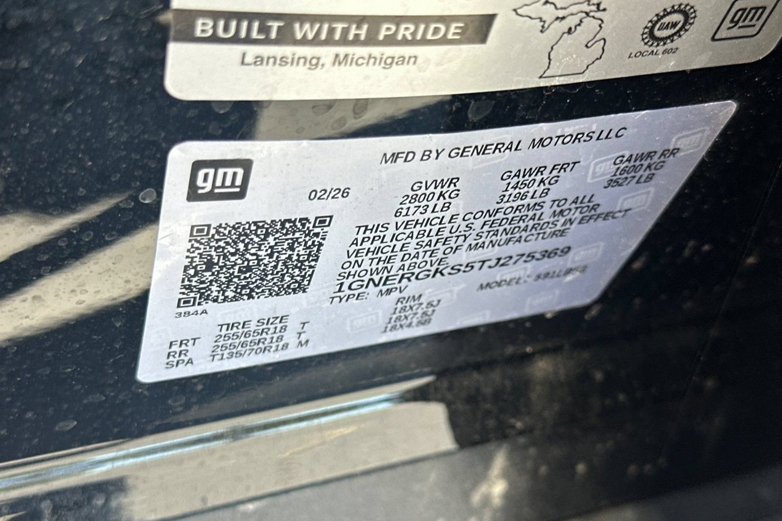 Used 2026 Chevrolet Traverse LT w/ LPO, Floor Liner Package FWD image 52