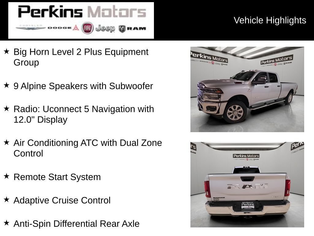 New 2026 RAM 2500 Big Horn AWD/4WD image 28