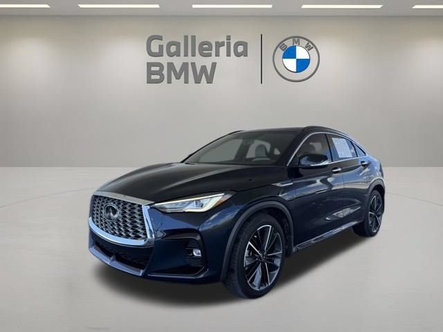 Used 2023 INFINITI QX55 Luxe w/ Cargo Package AWD/4WD video 1