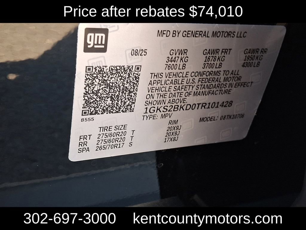 New 2026 GMC Yukon Elevation image 24