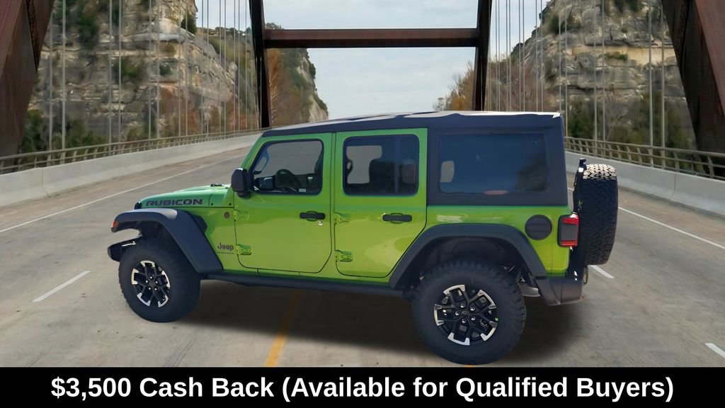 New 2026 Jeep Wrangler Unlimited Rubicon w/ Safety Group AWD/4WD image 7