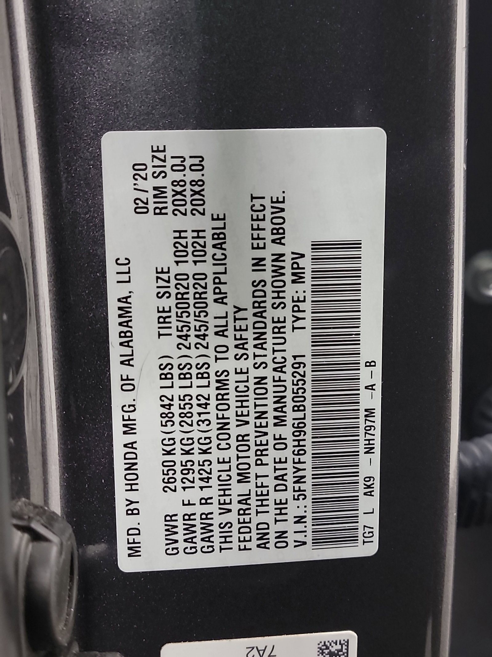 Used 2020 Honda Pilot Touring image 33