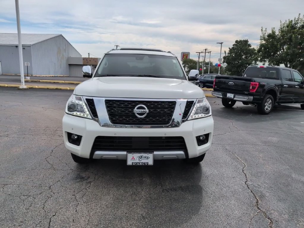 Used 2017 Nissan Armada Platinum w/ Captain Seat Package AWD/4WD image 2