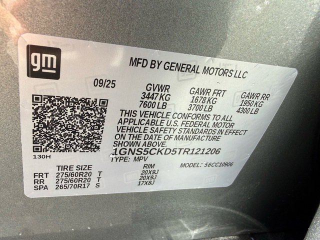 New 2026 Chevrolet Suburban LT w/ Comfort Package image 17