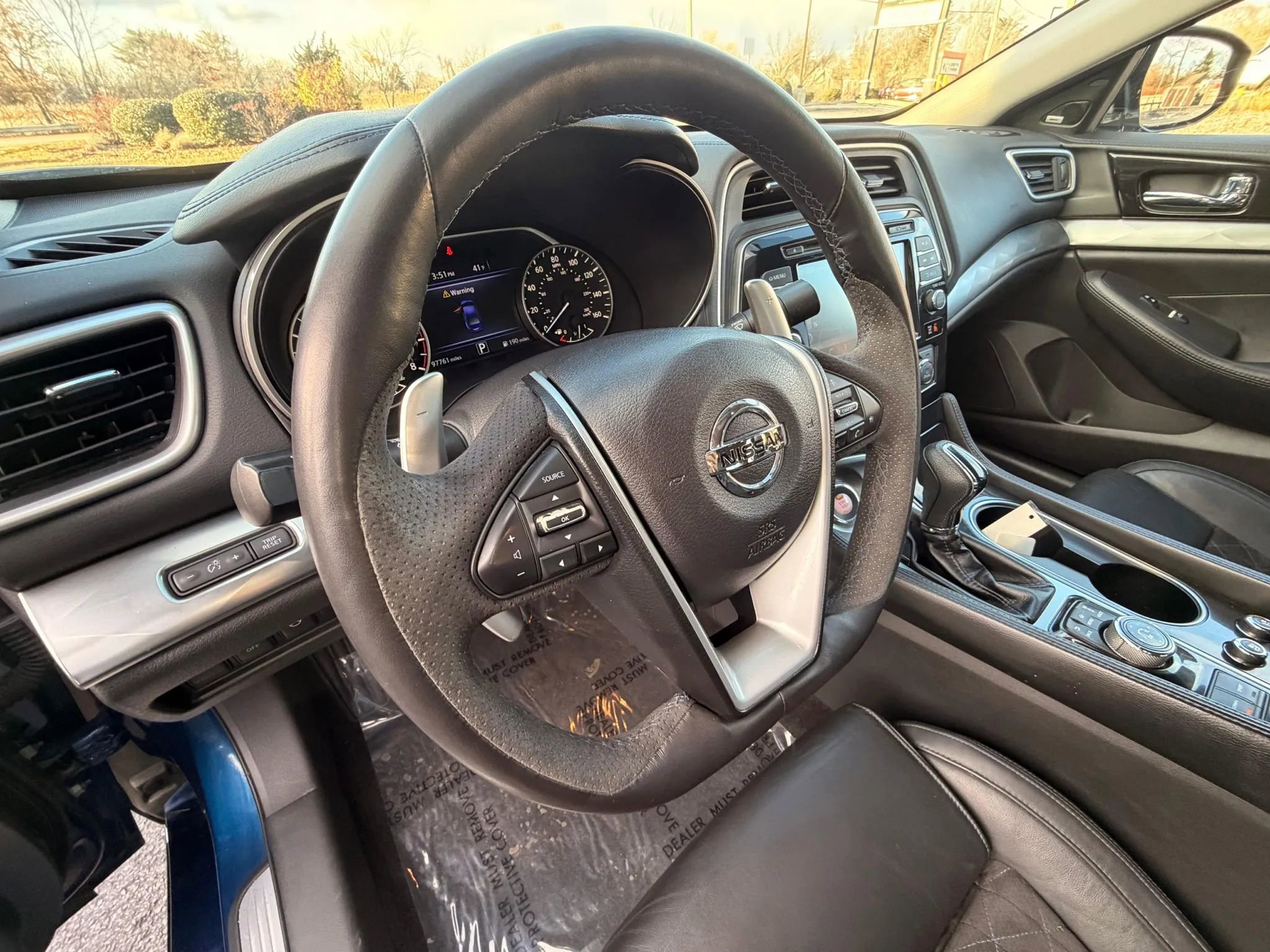 Used 2017 Nissan Maxima SR w/ Midnight Edition image 7