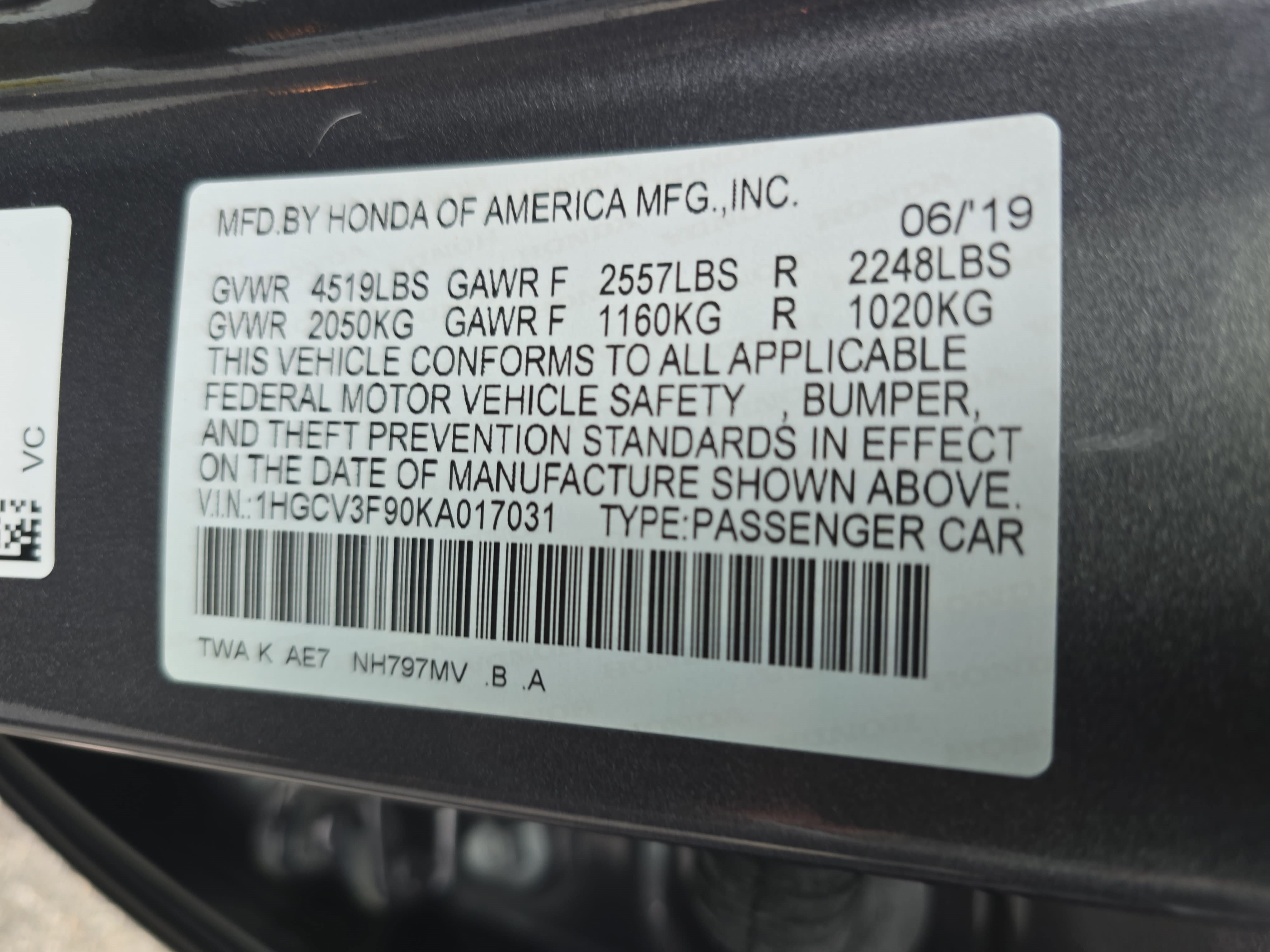 Used 2019 Honda Accord Touring image 34