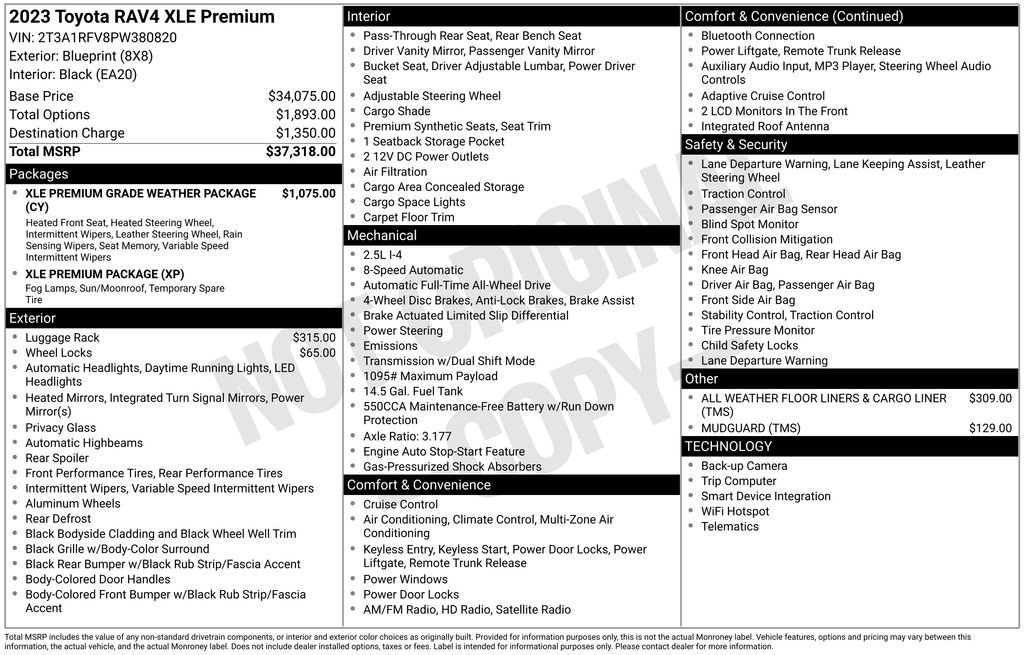 Certified 2023 Toyota RAV4 XLE Premium image 27