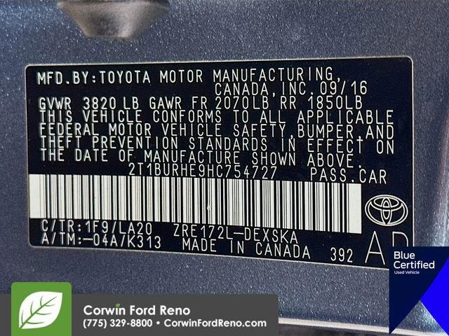 Used 2017 Toyota Corolla XSE image 35