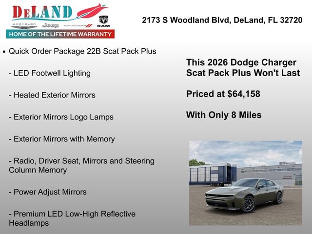 New 2026 Dodge Charger Scat Pack image 25