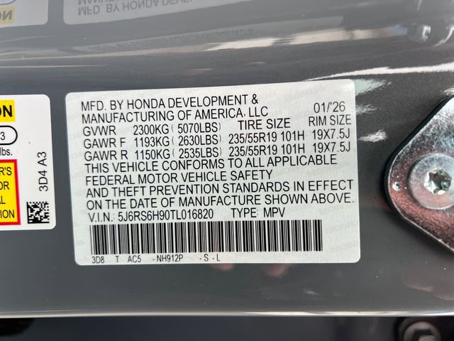 New 2026 Honda CR-V Sport Touring image 21