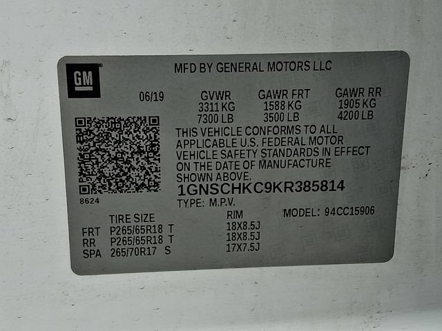 Used 2019 Chevrolet Suburban LT RWD image 26