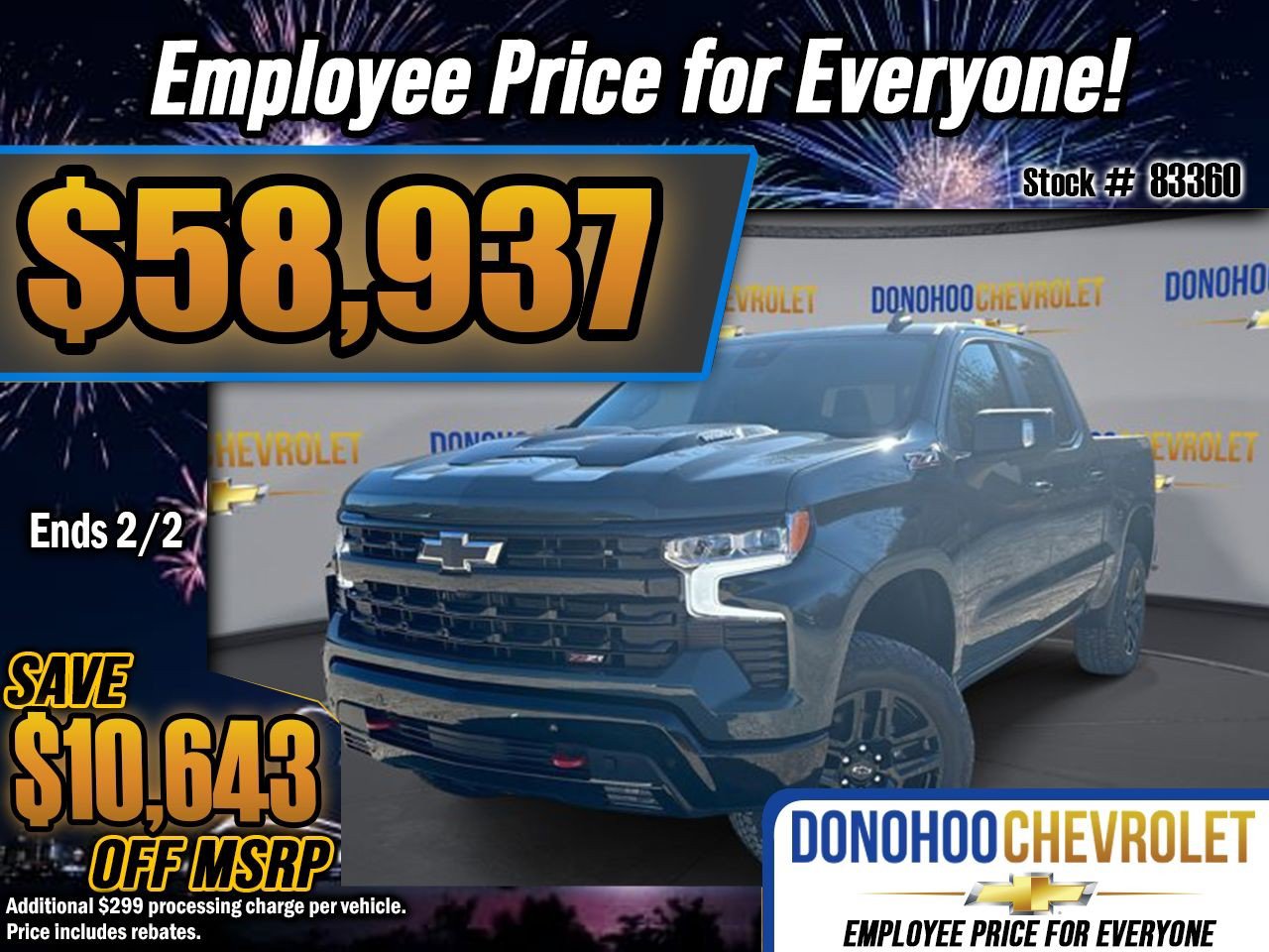 New 2026 Chevrolet Silverado 1500 LT Trail Boss w/ LT Trail Boss Premium Package