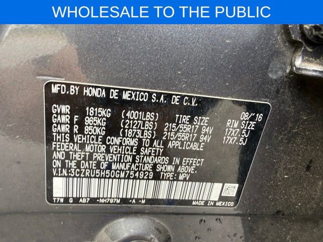 Used 2016 Honda HR-V EX image 21