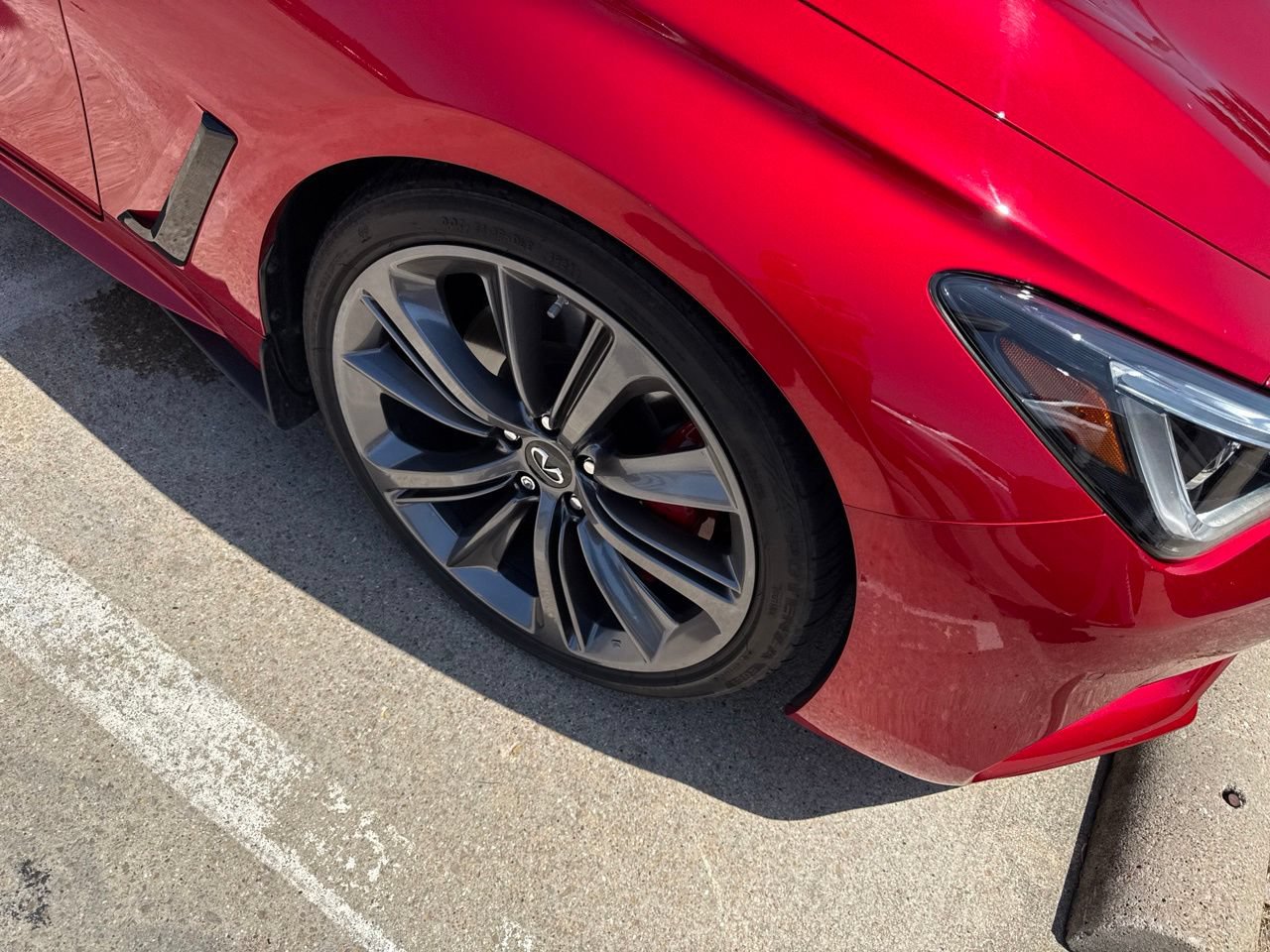 Used 2022 INFINITI Q60 Red Sport 400 w/ Cargo Package RWD image 12