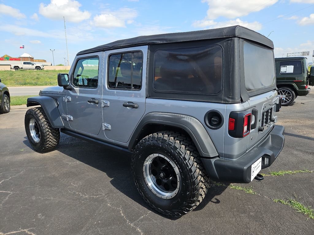 Used 2018 Jeep Wrangler Unlimited Sport AWD/4WD image 4