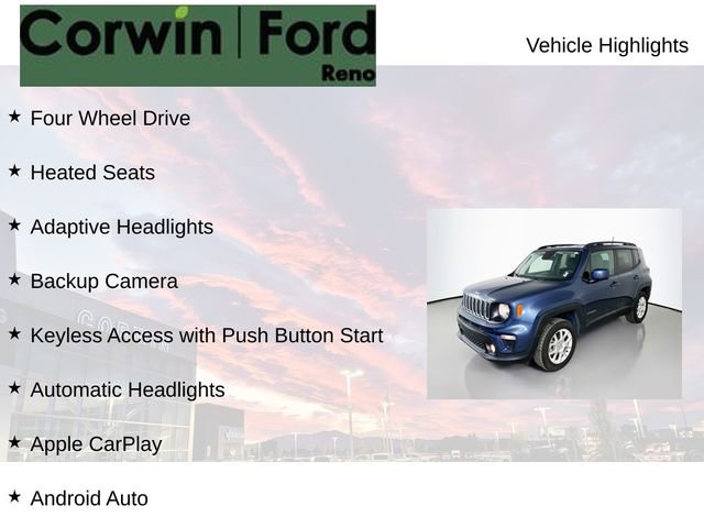 Used 2019 Jeep Renegade Latitude AWD/4WD image 7