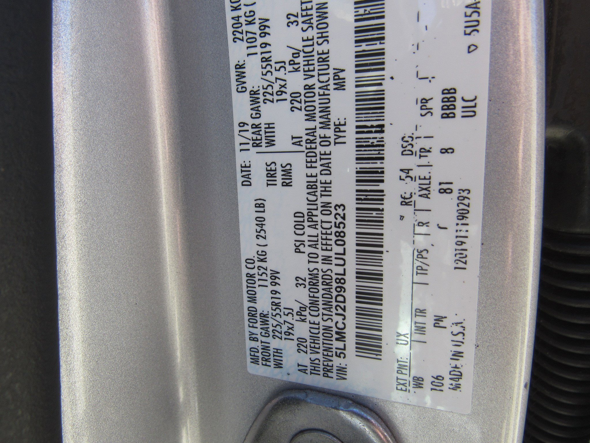 Used 2020 Lincoln Corsair Reserve image 32