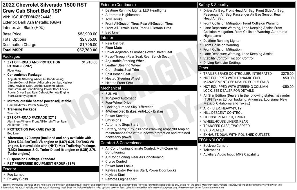 Certified 2022 Chevrolet Silverado 1500 RST AWD/4WD image 35