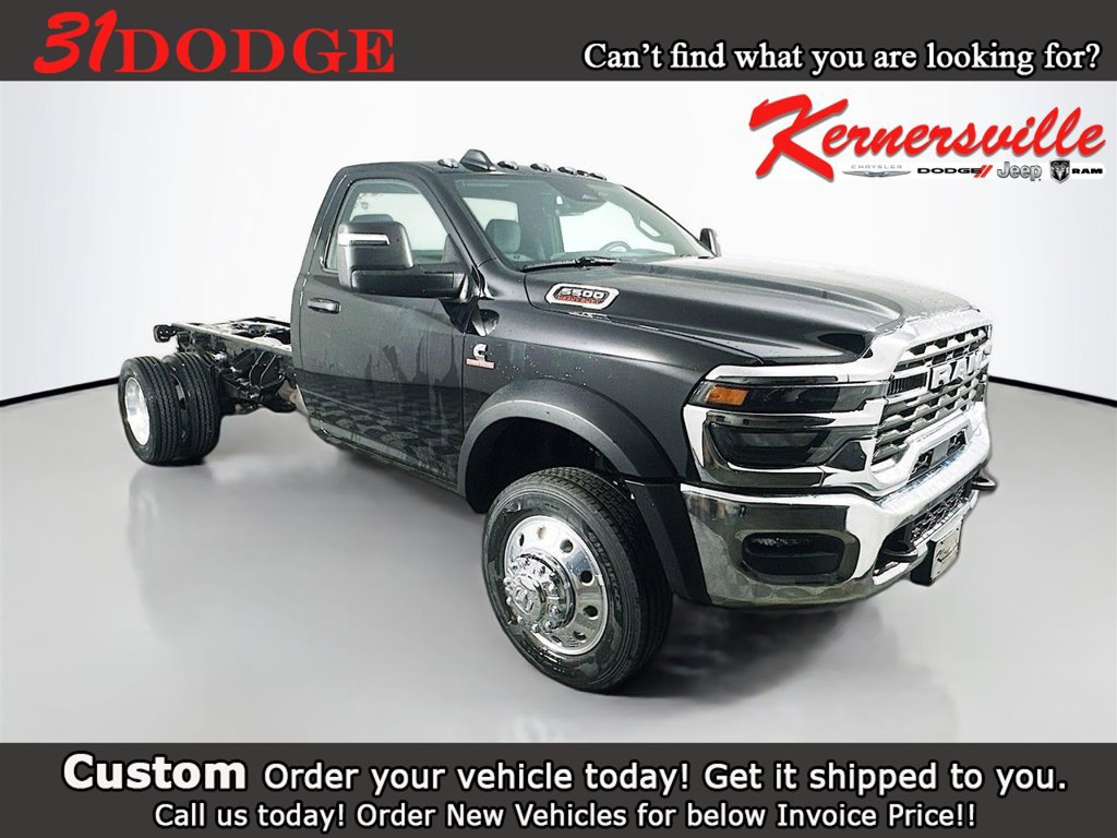 New 2026 RAM 5500 Tradesman w/ Chrome Appearance Group