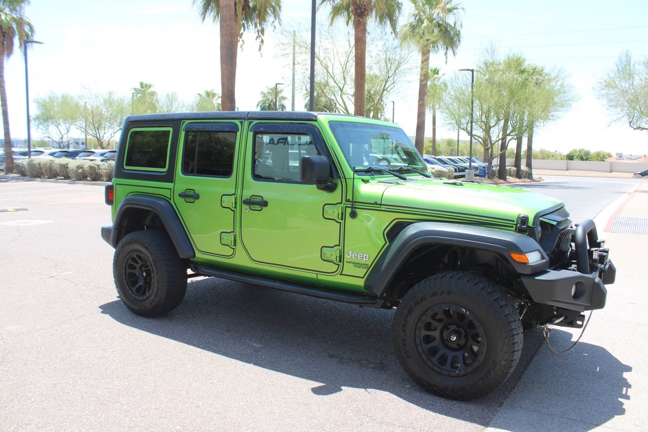 Used 2018 Jeep Wrangler Unlimited Sport S AWD/4WD image 10