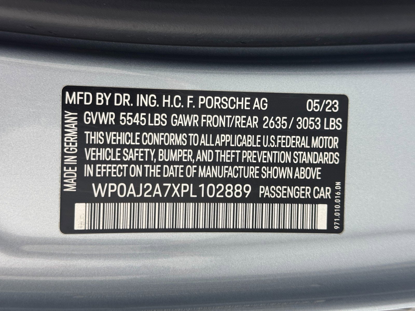 Used 2023 Porsche Panamera Platinum Edition image 49