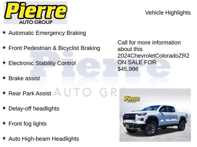 Used 2024 Chevrolet Colorado ZR2 w/ ZR2 Convenience Package III AWD/4WD image 22
