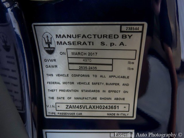 Used 2017 Maserati GranTurismo MC image 29