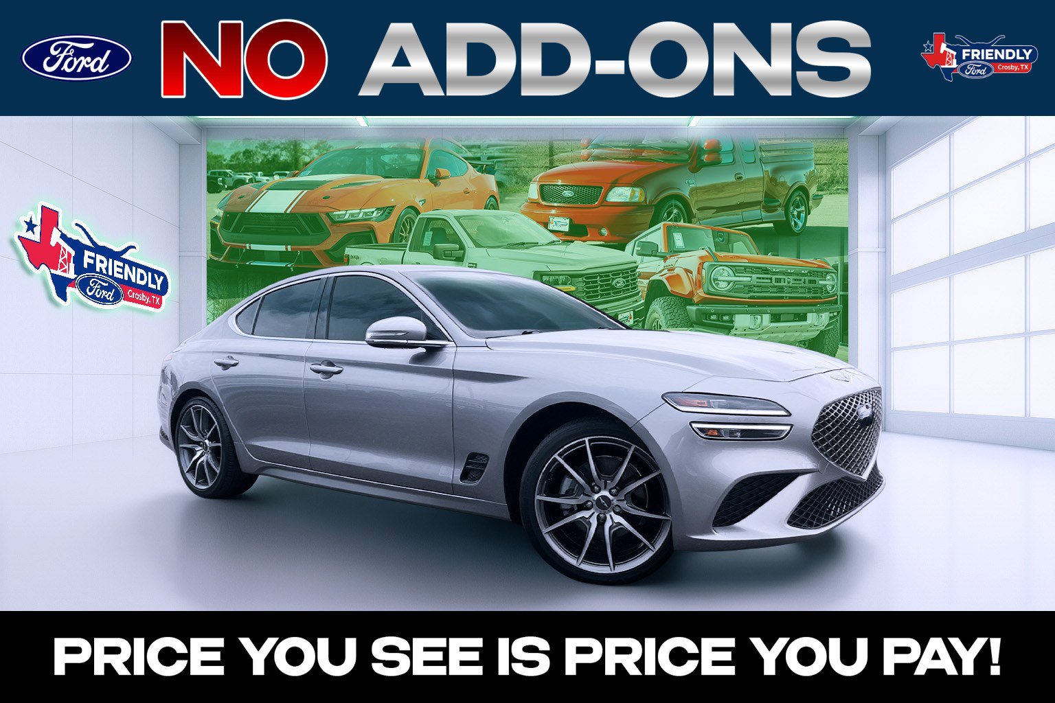 Used 2023 Genesis G70 2.0T AWD/4WD image 1