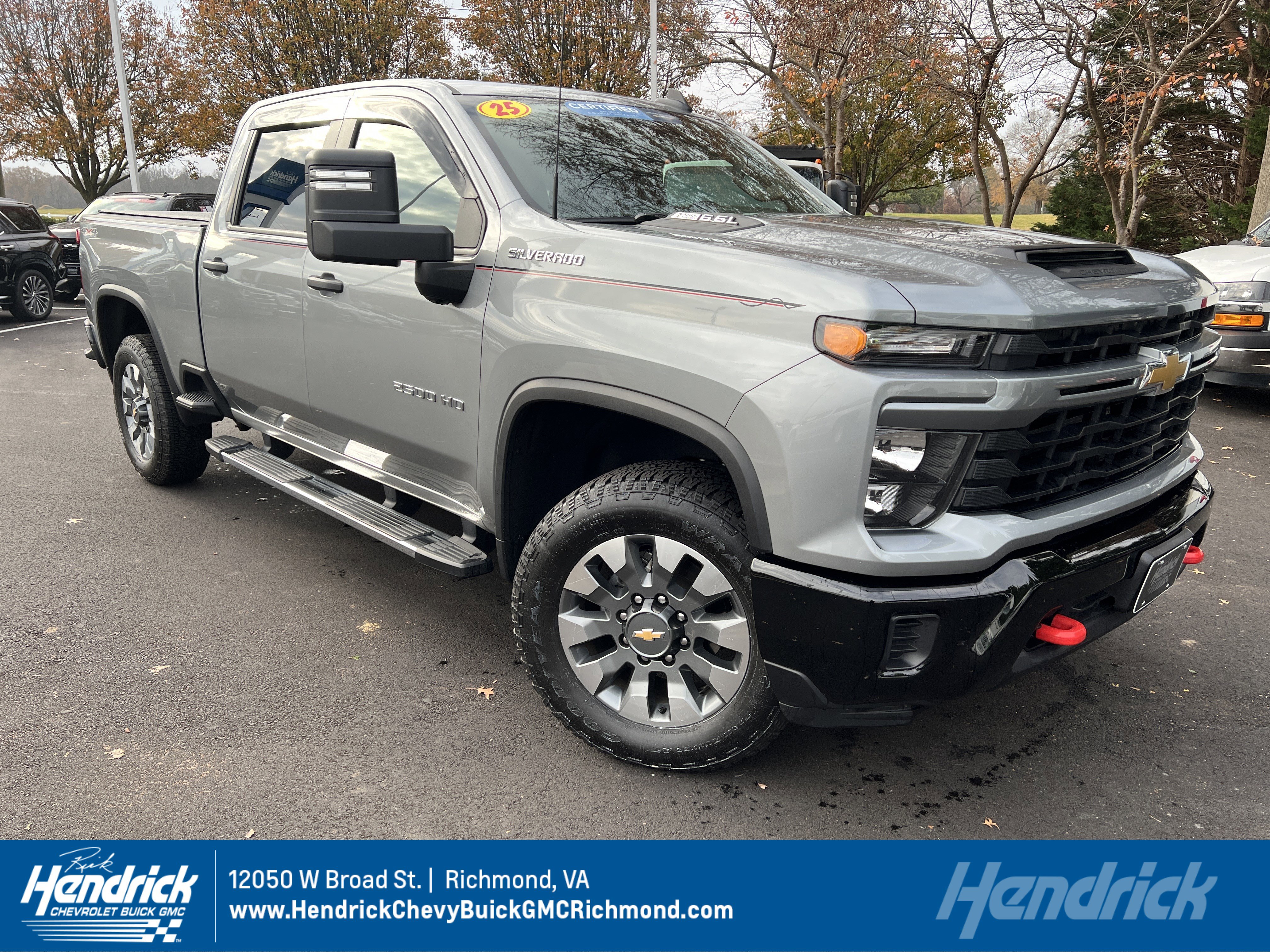 Certified 2025 Chevrolet Silverado 2500 Custom