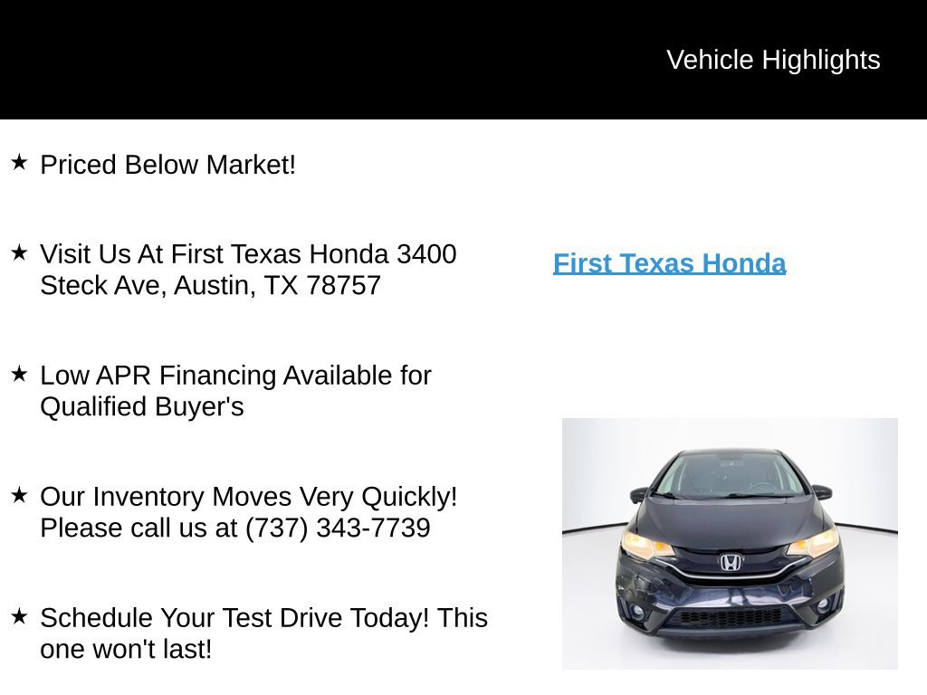 Used 2016 Honda Fit EX image 9