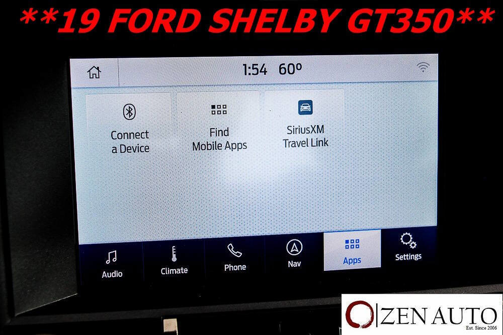 Used 2019 Ford Mustang Shelby GT350 w/ Technology Package image 21