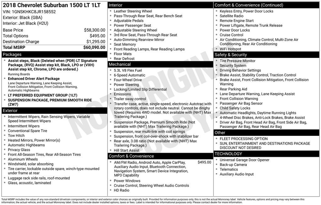 Used 2018 Chevrolet Suburban LT image 13