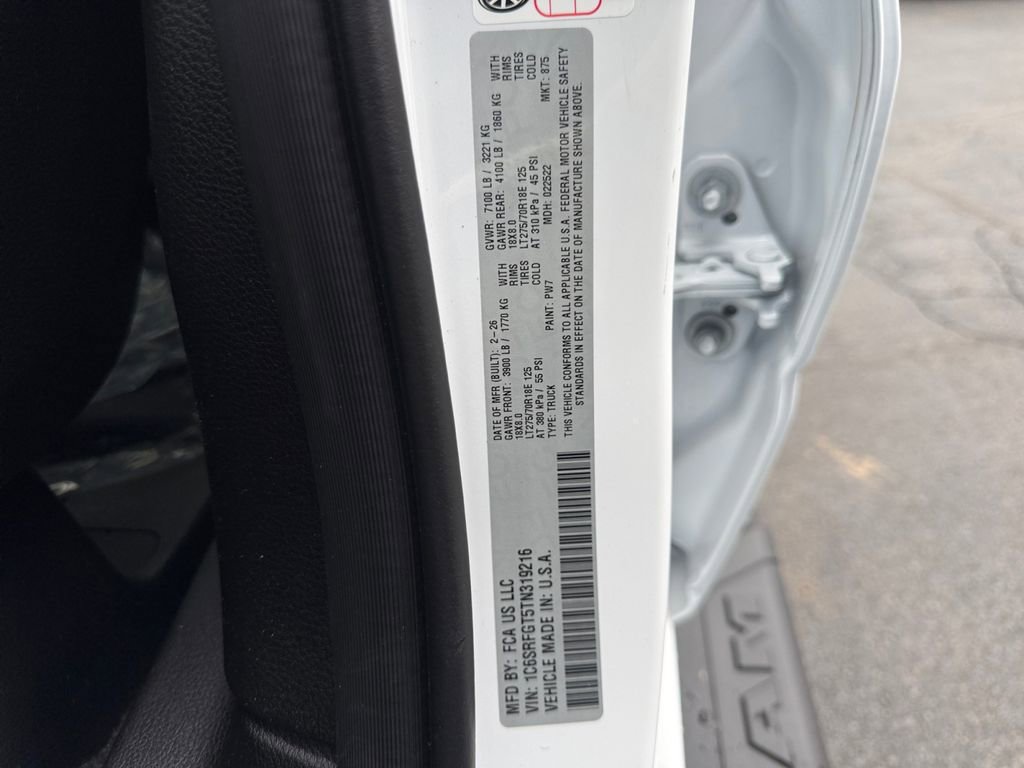 New 2026 RAM 1500 Classic Warlock AWD/4WD image 24