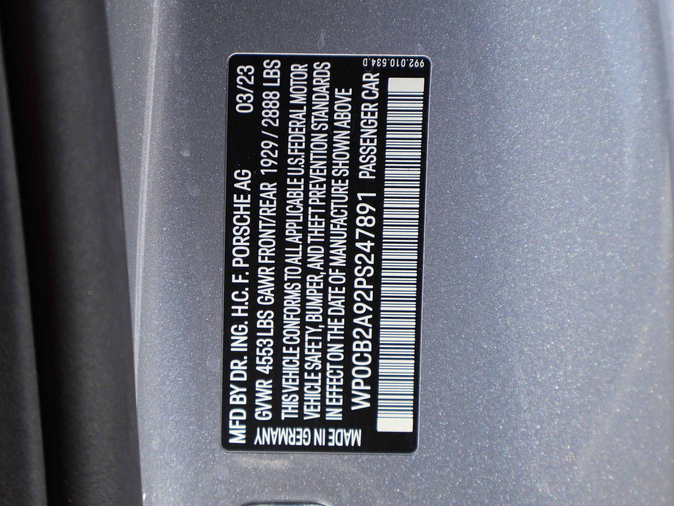 Certified 2023 Porsche 911 Carrera 4S AWD/4WD image 32