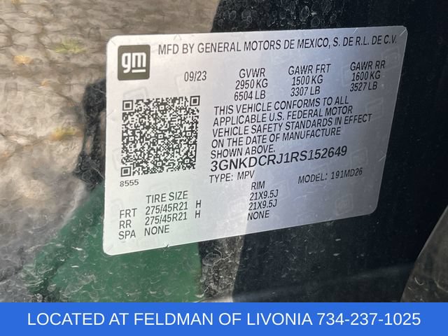 Certified 2024 Chevrolet Blazer EV RS AWD/4WD image 32