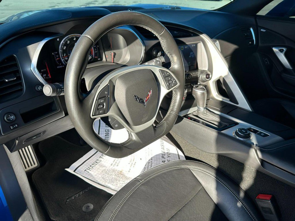 Used 2016 Chevrolet Corvette Stingray Coupe w/ Carbon Flash Badge Package image 12