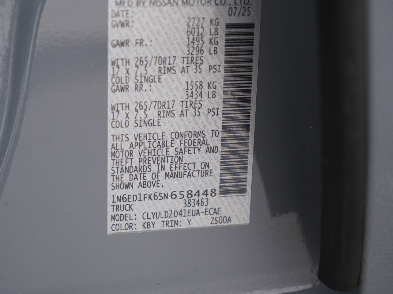 Used 2025 Nissan Frontier PRO-4X w/ Pro Premium Package image 28