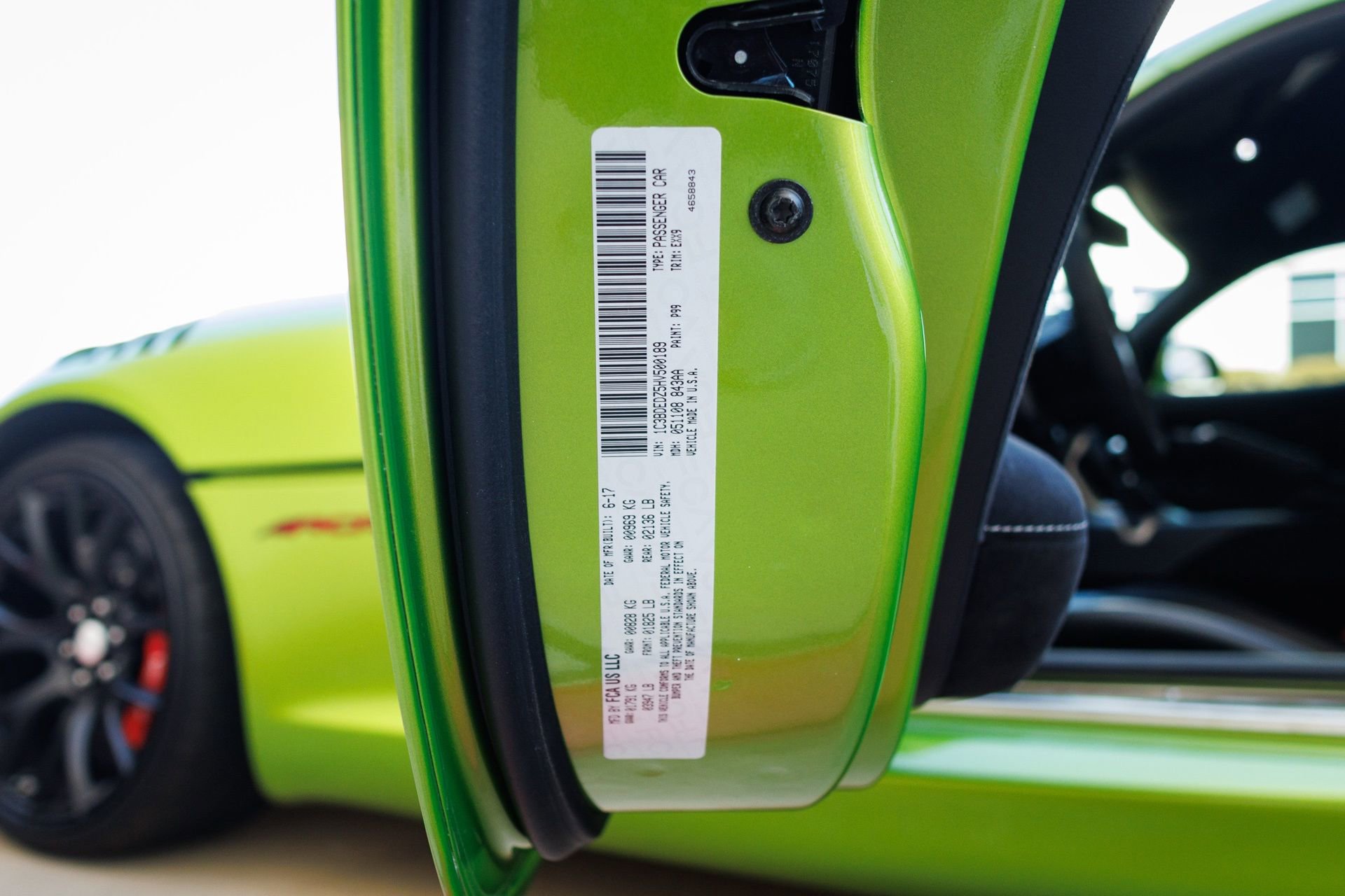 Used 2017 Dodge Viper GTC w/ ACR Package image 67