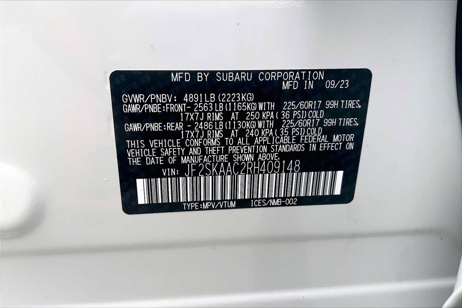 Certified 2024 Subaru Forester AWD/4WD image 33