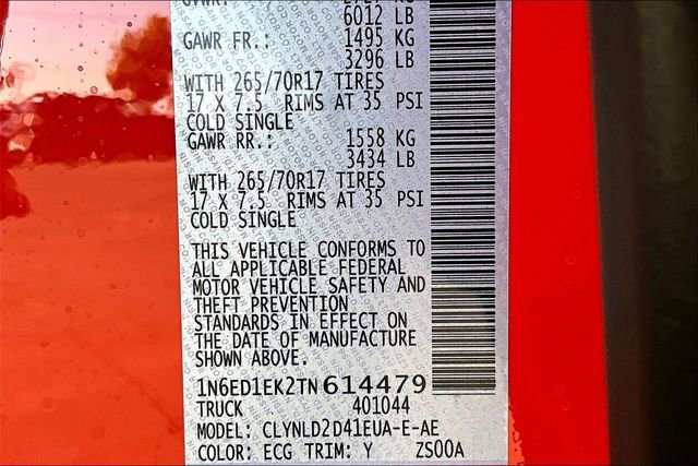 New 2026 Nissan Frontier PRO-4X w/ Pro Premium Package image 8