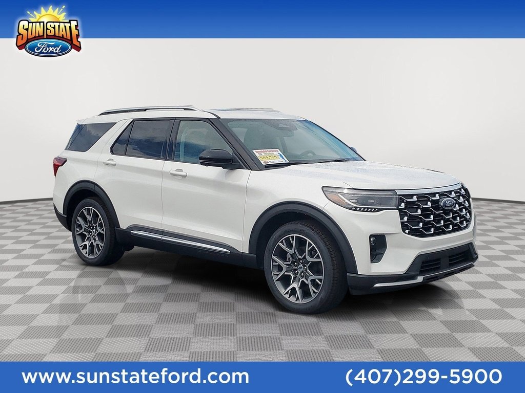 New 2025 Ford Explorer Platinum w/ Ultimate Package
